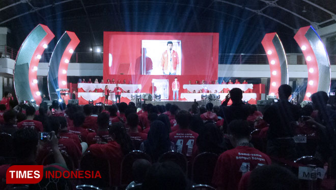 Suasana acara Festival 11Surabaya yang diadakan oleh PSI Jawa Timur. Selasa,11/12/2019. (FOTO: Nasrullah/TIMES Indonesia)