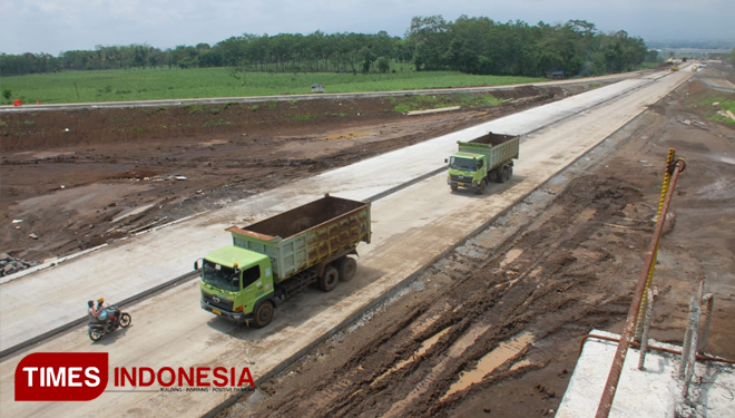 Ilustrasi pembangunan tol Malang-Pandaan. (dok/TI)