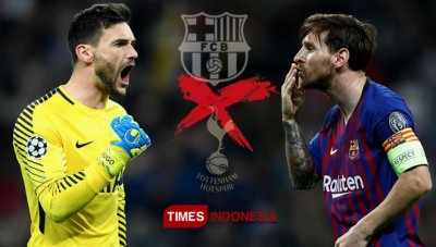 Lloris Optimistis Tottenham Bisa Redam Messi