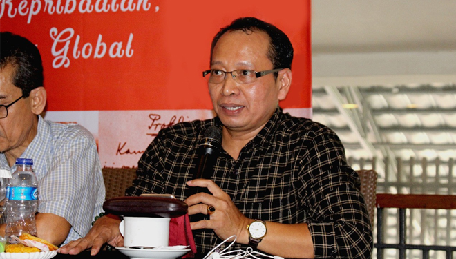 Direktur Ekskutif Indonesian Public Institute (IPI) Karyono Wibowo. (FOTO: Sebarrcom)
