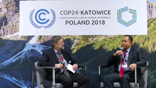 Konferensi Perubahan Iklim COP 24, Katowice, Polandia (FOTO: Dok. KLHK)