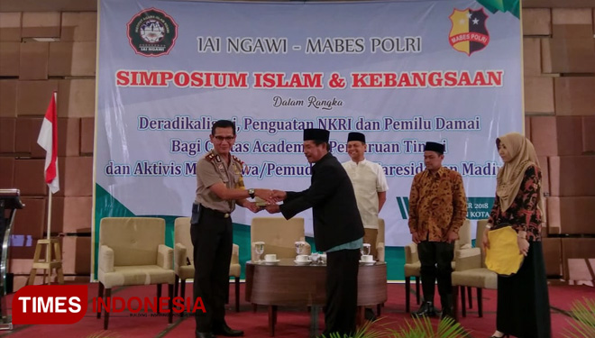Suasana simposium Islam dan Kebangsaan. (FOTO: Pamula Yohar C/TIMES Indonesia)