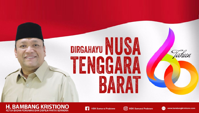 Ketua Badan Pengawas dan Disiplin (BPD) Partai Gerindra, H. Bambang Kristiono atau HBK. (FOTO: Istimewa) 