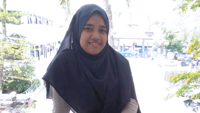 Reni Widiawati adalah mahasiswi FKIP Jurusan Matematika Universitas Muhammadiyah Malang. (FOTO: Istimewa)