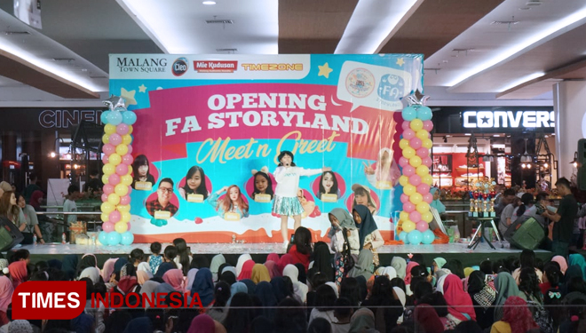 Opening FA Storyland pada Minggu (16/12/2018). (FOTO: Adhitya Hendra/TIMES Indonesia)