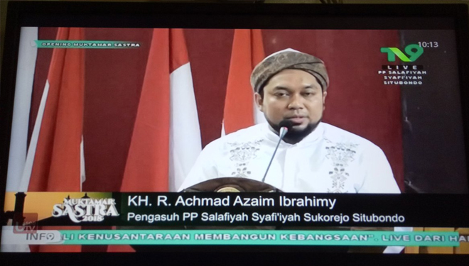 KHR Azaim Ibrahimy,pengasuh kedua Pondok Pesantren Salafiyah Syafiiyah Sukorejo Situbondo 