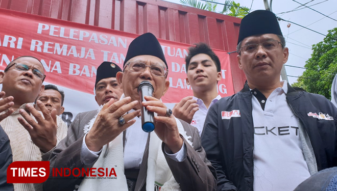 Calon Wakil Presiden (Cawapres) nomor urut 01 KH. Ma'ruf Amin (Foto: Dokumen TIMES Indonesia)