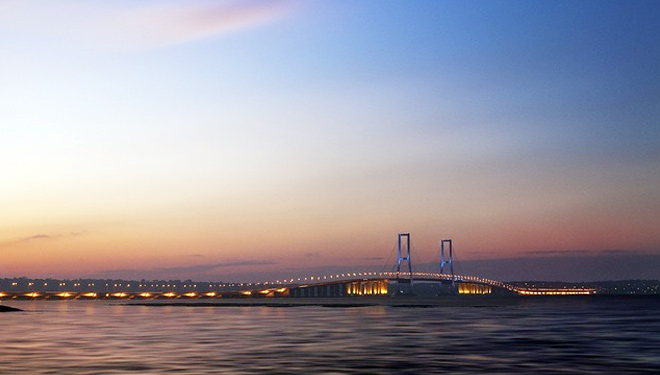 Jembatan Suramadu Surabaya. (FOTO: Istimewa)