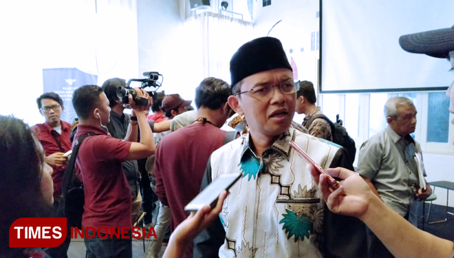Maman Immanulhaq selaku Direktur Relawan Tim Kampanye Nasional (TKN) Duet Jokowi-ma'ruf Amin (FOTO: Dok. TIMES Indonesia)