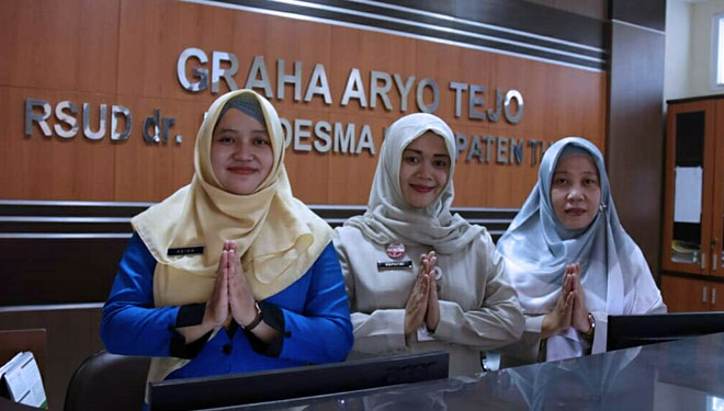Pegawai RSUD dr. R Koesma Tuban Bumi Wali The Spirit Of Harmony. (Foto: Doc RSUD dr. R Koesma)