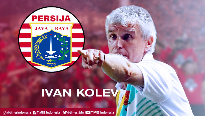 Pelatih baru Persija Jakarta, Ivan Venkov Kolev.