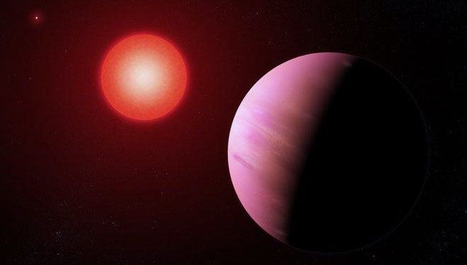 Ilustrasi planet yang baru ditemukan K2-288Bb (Foto: ist)