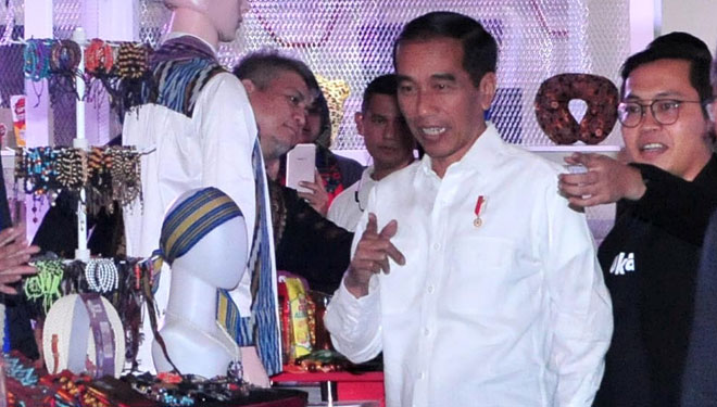 Presiden RI Jokowi Minta UMKM Didukung Masuk Pasar Online