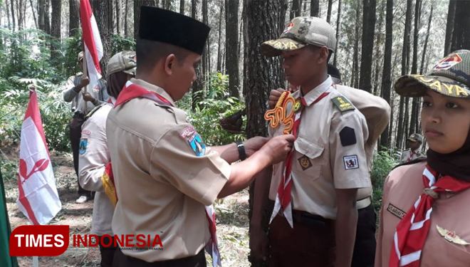 Pelatihan Pramuka Saka Wira Kartika Koramil 0824/04 Sukowono