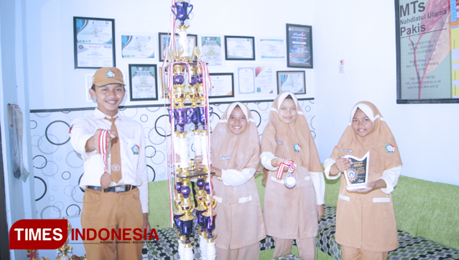 Siswa MTs NU Pakis di Kabupaten Malang Bangga Dapat Mempersembahkan Prestasi