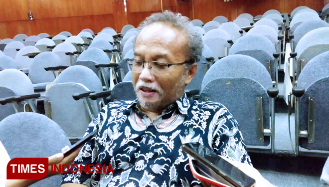 Guru Besar MIPA UB, Prof Setyawan Purnomo Sakti. (foto: Imadudin Muhammad/TIMES Indonesia)