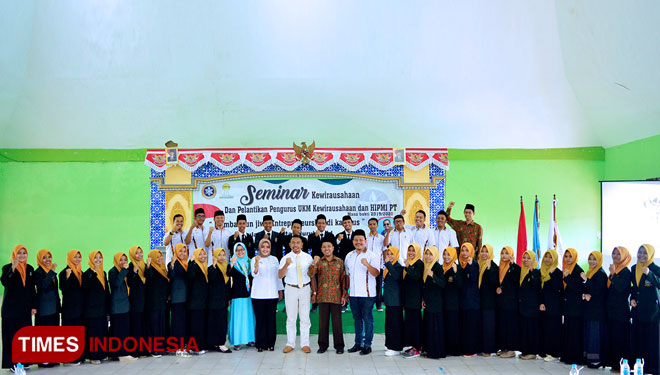 Seminar dan pelatihan UKM Kewirausahaan dan HIPMI di Unuja Probolinggo (Foto: unuja for TIMES Indonesia)