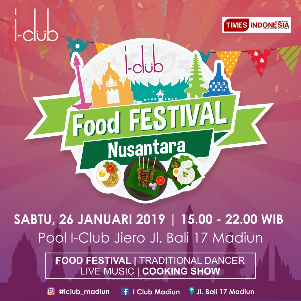 Yuk ke Food Festival Kuliner Nusantara di Kota Karismatik ...