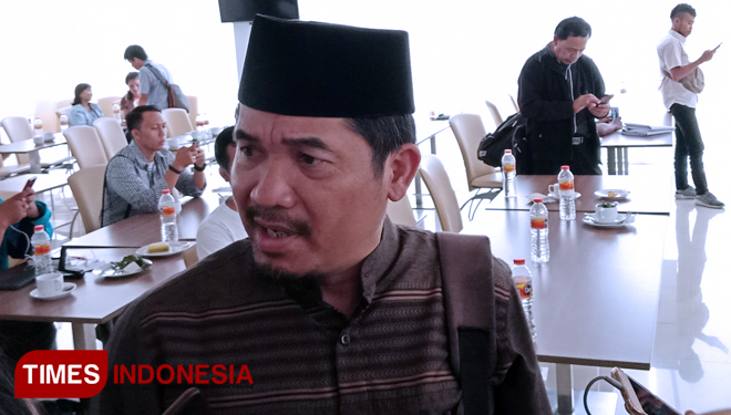 Direktur LIMA, Ray Rangkuti di kawasan Cikini, Jakarta Pusat, Jumat (18/1/2019). (FOTO: Rahmi Yati Abrar/TIMES Indonesia)