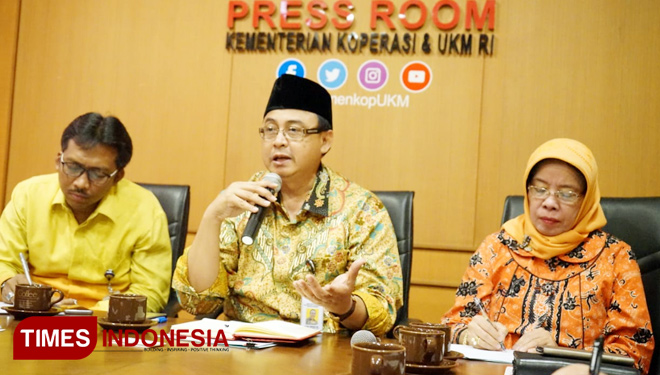 Deputi Bidang Kelembagaan Kementerian Koperasi dan UKM RI, Prof Rulli Indrawan (FOTO: Kemenkop dan UKM RI For TIMES Indonesia)