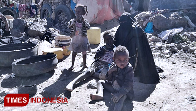 Nasib anak-anak Yaman yang masih dibekap trauma konflik. Tidak ada pendidikan dan pemboikotan semakin memperburuk kondisi. (FOTO: AJP/TIMES Indonesia)