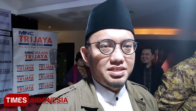 Juru bicara Ketua Umum Partai Gerindra Prabowo Subianto, Dahnil Anzar Simanjuntak. (FOTO: Dok. TIMES Indonesia)