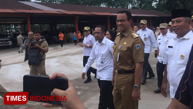 Gubernur DKI Jakarta, Anies Rasyid Baswedan (FOTO: Rizki Amana/TIMES Indonesia)