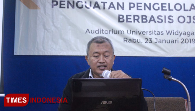 Ketua LPPM UWG, Ir. Gigih Priyandoko, MT.,PhD. (FOTO: AJP TIMES Indonesia)
