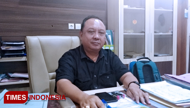 Sekretaris Dinas Kependudukan dan Pencatatan Sipil Banyuwangi, Saiful Salam Saputro, S.Sos, MM. (FOTO : Agung Sedana/TIMES Indonesia)