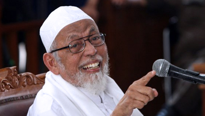 Abu Bakar Ba’asyir. (FOTO: tribunnew)