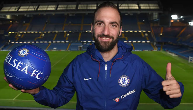 Gonzalo Higuain (Foto: Chelsea FC)