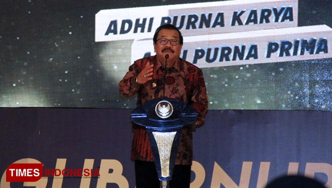 mantan Gubernur Jatim Dr H Soekarwo (FOTO: Dokumen TIMES Indonesia)