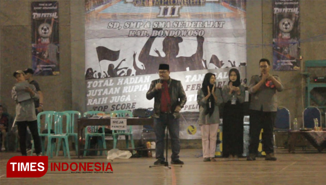 Wabup Bondowoso: Banyak Pendidikan Karakter dalam Olahraga Futsal