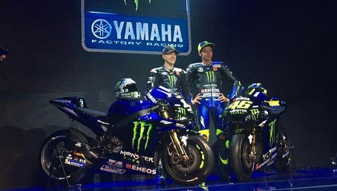  Yamaha  YZR M1 untuk  MotoGP  2019  Dipamerkan di Jakarta 