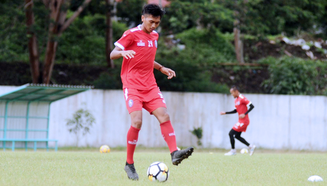 Pemain muda Arema FC Jayus Hariono. (FOTO: Istimewa)