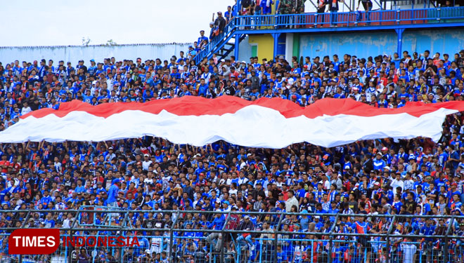 Aremania (FOTO: Dokumen TIMES Indonesia)