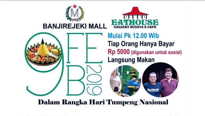 Eathouse Gelar Festival Dahar Tumpeng gandeng TIMES Indonesia (FOTO: Istimewa/TIMES Indonesia)
