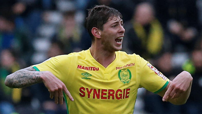 Emiliano Sala. (FOTO: Reuters/Stephane Mahe)
