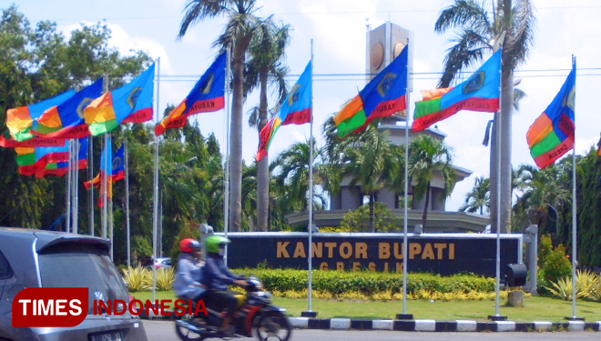 Kantor Bupati Gresik (FOTO: Akmal/TIMES Indonesia)