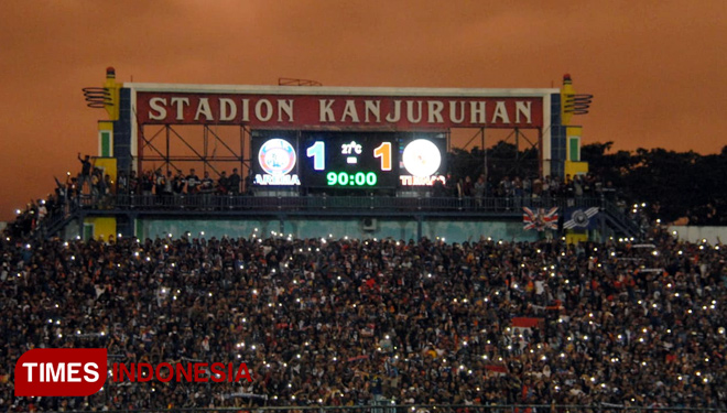 Lagu aremania salam satu jiwa