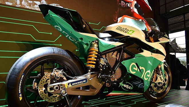 Inilah motor listrik yang mampu dipacu hingga 250 km/jam untuk kejuaraan MotoE tahun ini. (motorsport.com) 