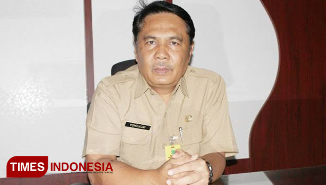 Kepala Dinas Bina Marga Kabupaten Malang, Romdhoni (foto : binar Gumilang / TIMES Indonesia)
