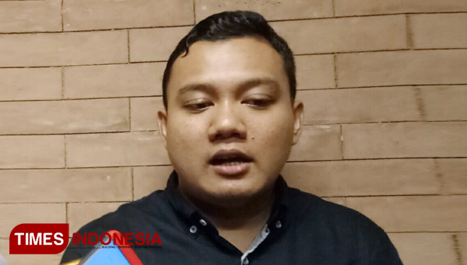 Fuad Benardi, putra sulung Wali Kota Surabaya Tri Rismaharini menyatakan siap maju dalam Pilkada Surabaya 2020. (FOTO: Dok. TIMES Indonesia) 