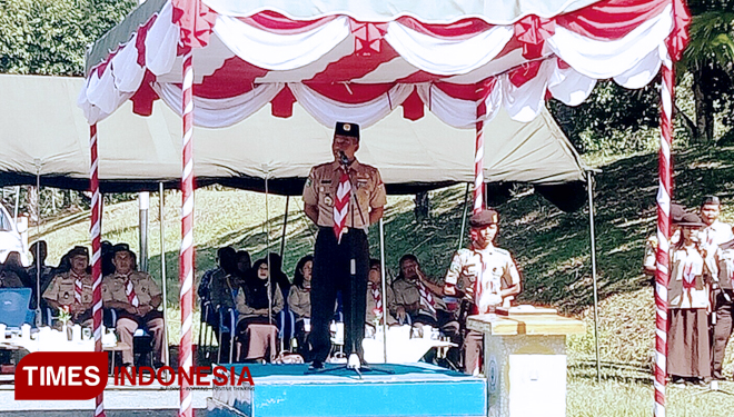 Kodim Bontang gelar Lomba Ketangkasan Penggalang Saka Wira Kartika