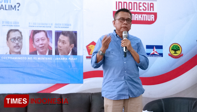 Ketua Seknas duet Prabowo-Sandi, Muhammad Taufik. (dok/TI)