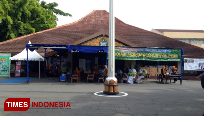 Area Pendopo Agung kabupaten Malang yang nantinya bakal disulap menjadi Hotel menyerupai hotel Ambarukmo, Jogjakarta (Foto : Binar Gumilang / TIMES Indonesia)
