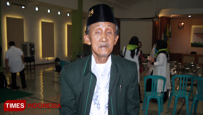 Ketua MUI Kabupaten Malang KH Misno Fadhol Hija’ (Foto : Binar Gumilang / TIMES Indonesia)
