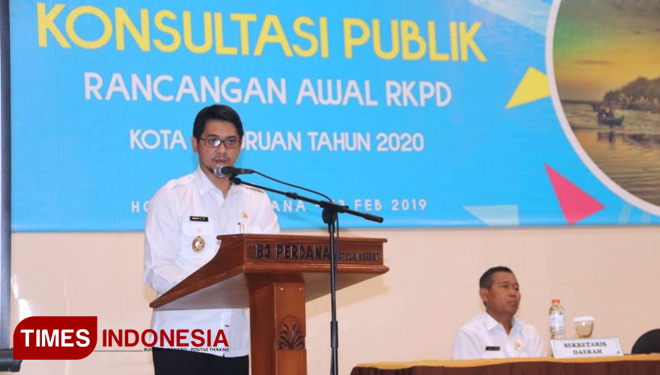 Konsultasi Publik Pembahasan RKPD 2020 Digelar Pemkot Pasuruan. (FOTO: AJP/TIMES Indonesia)