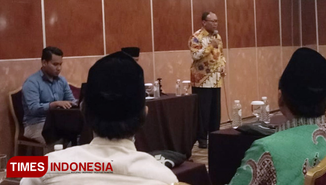 Rektor Unisma Malang Terpilih Menjadi Ketua Umum Forum Rektor (PTNU) se-Indonesia. (FOTO: AJP/TIMES Indonesia)