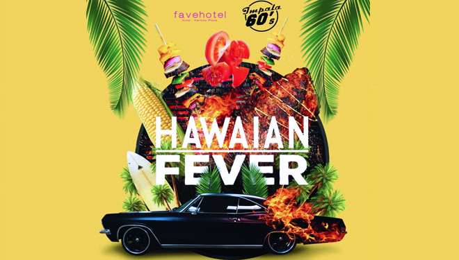Hawaiian BBQ buffet at Impala 60' Restaurant
